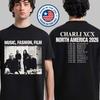 Charli XCX Music Fashion Film 2026 Tour Dates Unisex T-Shirt