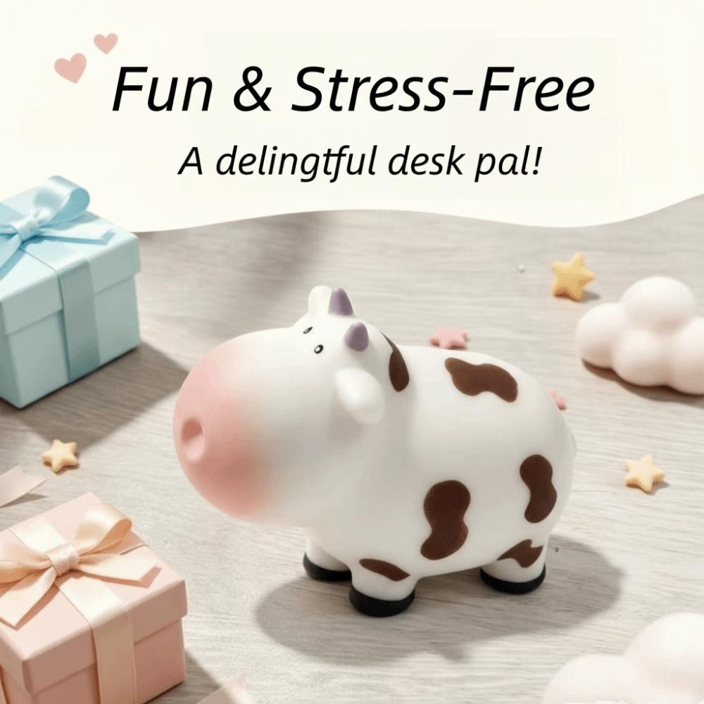 Slow Rising Simulation Cow Squishy Toy Slow Rebound Cow Slow Rebound Toy Decoration