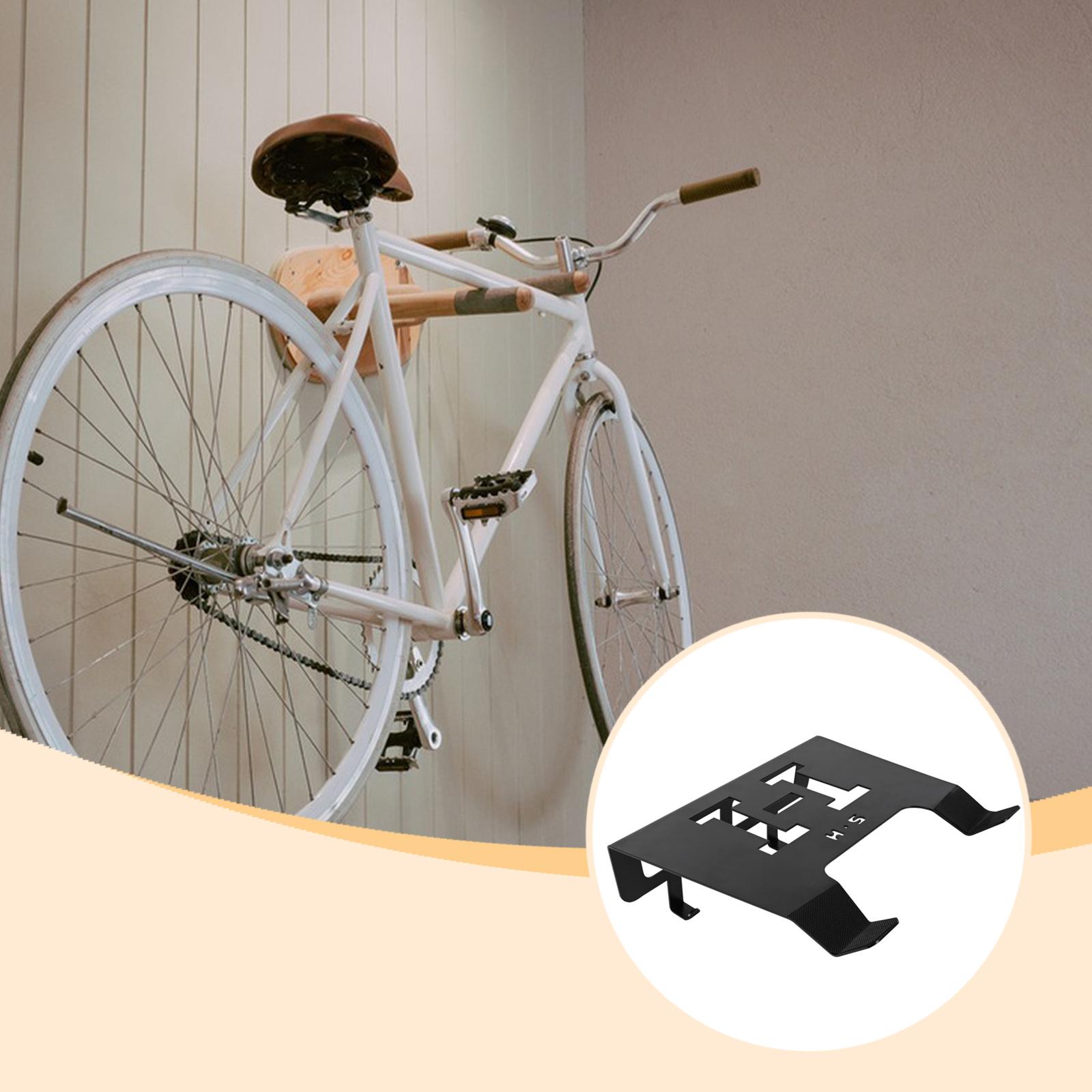 

Wall Mounted Bicycle Rack Durability Bike Wall Storage Rack for Apartment чёрный