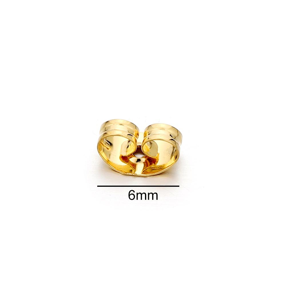 10 stücke Edelstahl Geometrische Runde Ohrring Stud Goldene Ohrringe Basis Mit Ohrring Stecker Anschlüsse Für DIY Schmuck Machen