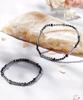 Silver Mix Stone Bracelet (PLT-BR-018_SV)