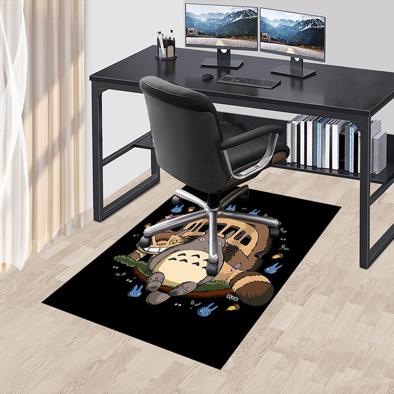 1 stuks Nachtelijke Totoro Ontspanningskleed voor Speelkamer Slaapkamer Woonkamer Bank Huisdecoratie, Kinder Spelplek Kleed Antislip Vloermat Y7298