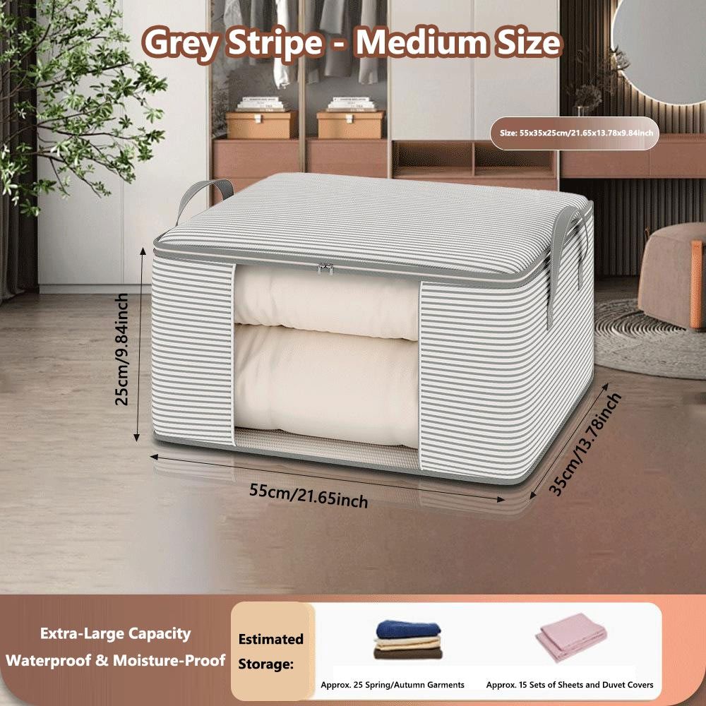 Large Capacity Quilt Storage Bag Moisture-Proof Foldable Packing Bag  for Moving and Packing