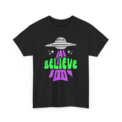 Alien T-Shirt | UFO Grafik-T-Shirt | Cooles Außerirdischen-Weltraum-Shirt