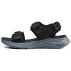Herren Schwarz Strand Sandalen Bequem Rutschfest Atmungsaktiv Vielseitig 232899-BLK