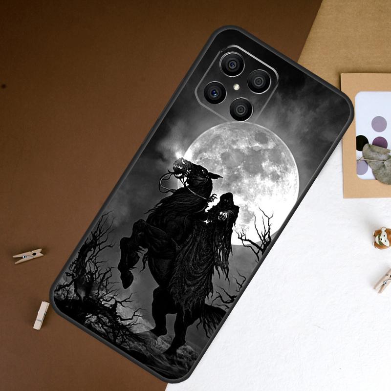 Death Grim Reaper Skull Phone Case For Honor 90 Lite 50 70 Magic 5 6 Pro 8X X6 X7 X8 X9 X8a X7a X6a X9b X9a Cover