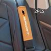 2Pcs Soft Comfortable Car Seat Belt Cushion Personalized Fashionable Pad Suitable For Most Cars Suvs Trucks Daily Use