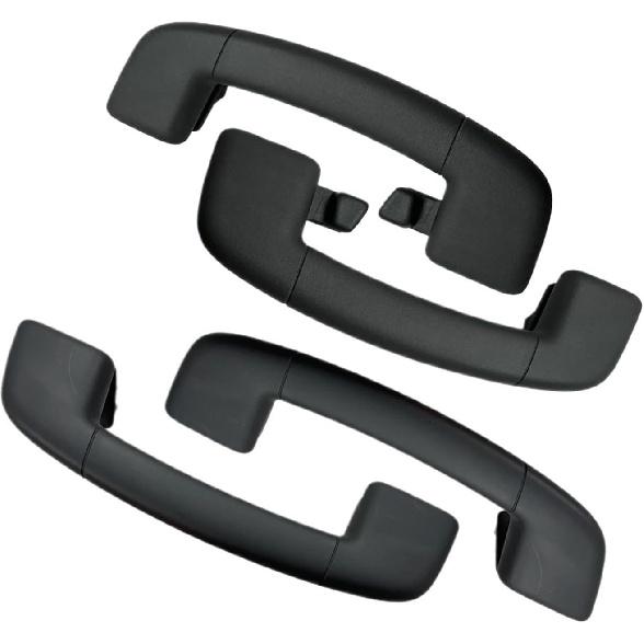 Rukojeť na střechu vozidla 1/4 KS Vnitřní černá sklopná rukojeť na střechu Pasuje na VW Pasuje na Golf 7 7.5 GTI MK7 Pasuje na Tiguan, Toura 5T R(1 sada - 4 ks)