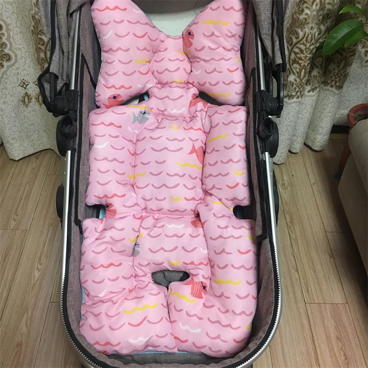 Universal High-Quality Cotton Baby Stroller and Chair Seat Cushion