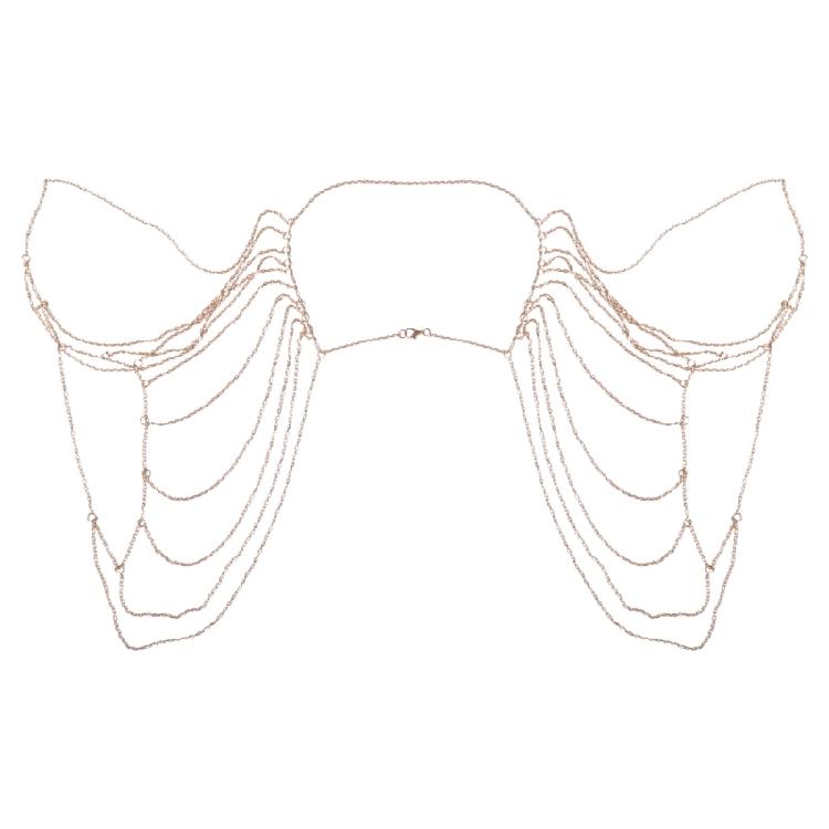 Multilayer Shoulder Chain Body Chain Exaggerated Necklace Punk Sexy Accessories 1