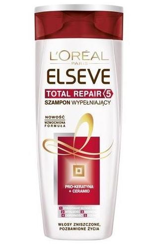 L'Oreal Paris Elseve Total Repair 5 Restoring Shampoo - 400ml Revitalizing Formula
