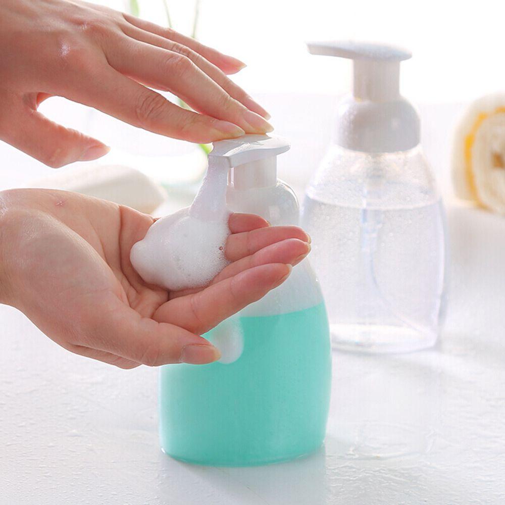 50/60/100/150/300ML Clear Foaming Bottle Liquid Soap Whipped Mousse Points Bottling Shampoo Lotion Shower Gel Foam Pump Bottles