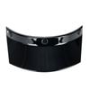 Motorcycle Helmet Visor Shield 3-Button Retro Sun Shade Protector