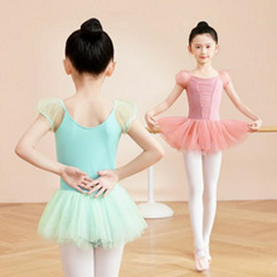 Toddler Girls' Long Sleeve Fleece Dance Leotard for Winter Practice and Exams