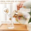 Snail Glass Pitcher 2.5L 84oz Large Iced Tea Pitcher with Handle Lids for Fridge Door Water Jug Sun Tea Bottles Cold Water Cups