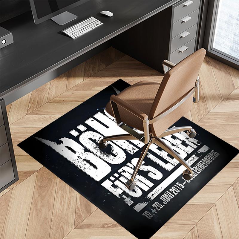 Böhse Onkelz Band Printed Absorbent Washable Carpet, Non-Slip Bathroom Mats, Kitchen Rugs, Yoga Mat,Living Room Entrance, Camping Picnic Rugs