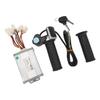 24V 800W Bike Controller With Square Screen Digital Display Throttle Grip Kit for Electric Tricycles