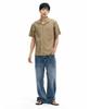INTEMPOMOOD Uncle Open Collar Half Shirt: 2 Colors