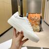 Nuove Scarpe Bianche Donna Stringate Punta Tonda Sneakers Comode Piatte Scarpe Casual Uomo Scarpe da Passeggio Primavera e Autunno