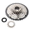 8 Speed 14?42T Freewheel Aluminum Alloy 8 Speed Cassette Freewheel for Electric Bike Moped