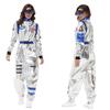 Women's Astronaut Halloween Cosplay Costume - Space Suit for Club or Stage Performance, Bright Colors with Hot Stamping.