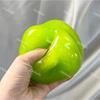 Green Apple Slushie Squishy Fidget Toy, Crunchy Moldable Non-Rebound Sensory Stress Reliever for Medium Grip Strength.