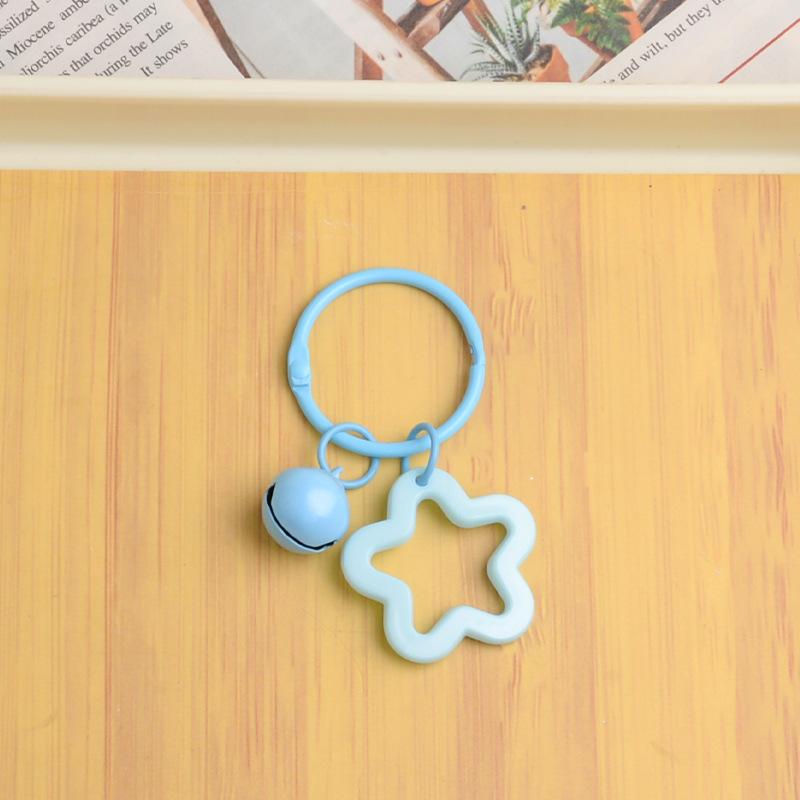 

Цветная пентаграмма акриловый брелок подвеска дофамин чехол для наушников подвеска маленький свежий пара украшение для сумки