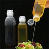 300/500/1000ML Kitchen Oil Bottle Seasoning Plastic Squeeze Bottle Dispenser For Salad Sauce Olive Oil Container Cooking Gadgets