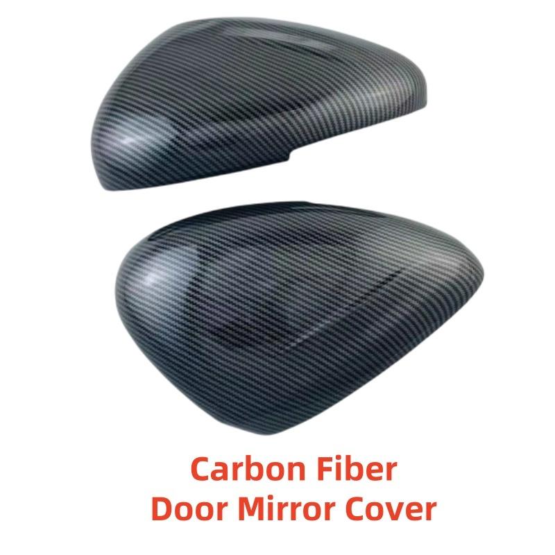 Carbon Rearview Car Accessories Plated Door Mirror Cover Trim Paste Style For Peugeot 508 2011 2012 2013 2014 2015 2016 2018