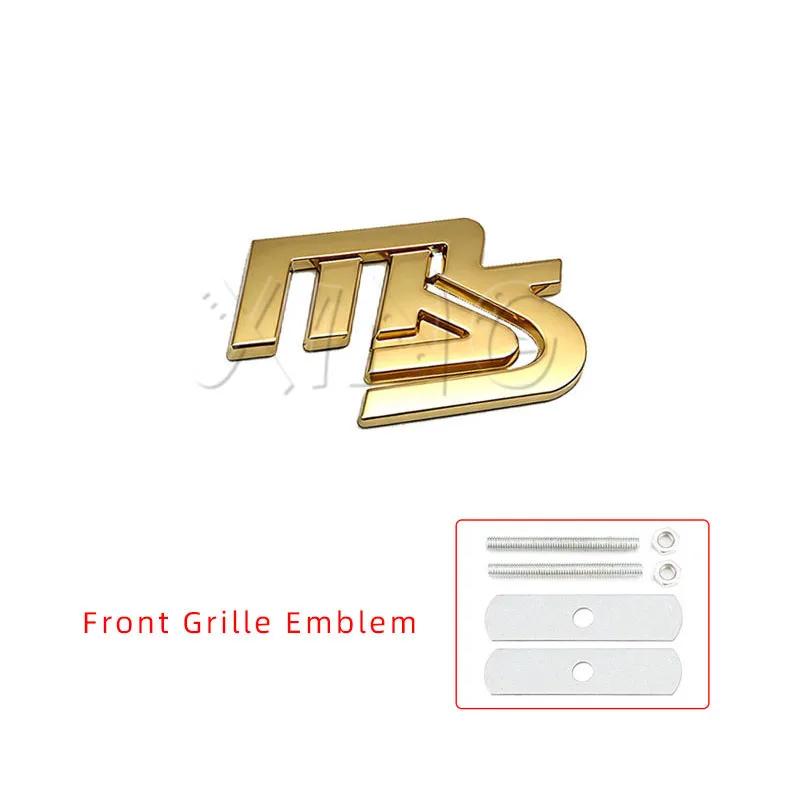 3D MS Car Sticker Front Grille Emblem For Mazda 3 6 MPS Axela CX-7 CX-5 MX5 Body Rear Trunk Badge Decal Stickers Accessories nh1