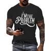 Ich bin das Problem T-Shirt, Country Musik Grafik T-Shirts, Reines Baumwoll Rundhals Oberteil