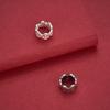 Chinese Style S925 Sterling Silver Large Hole Coin Spacer Wheel Beads for DIY Jewelry Making - Bracelet and Necklace Accessories.