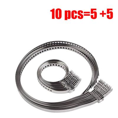10/20Pcs Axle CV Joint Boot Crimp Clamp Kit Driveshaft Stainless Steel CV Boot Clamp 30- 40mm 70- 127mm Adjustable