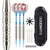 Soft Tip Dartset Aluminiumschaft Professionelle Darts Kunststoffspitzen-Sets 2BA Ersatzspitzen