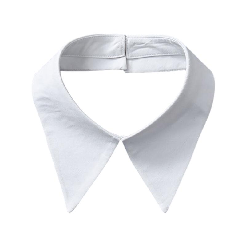 Hemd Pullover Weiße Serie Falscher Kragen Ausgestellte Ärmelbündchen Verstellbare Dekorative Ärmel Frau DIY Bekleidungsaccessoire