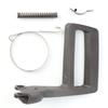 Grey Chainsaw Chain Brake Handle Plastic Compact Brake Band Kit Easy to Install for HUSQVARNA 61 266 268 272 272XP