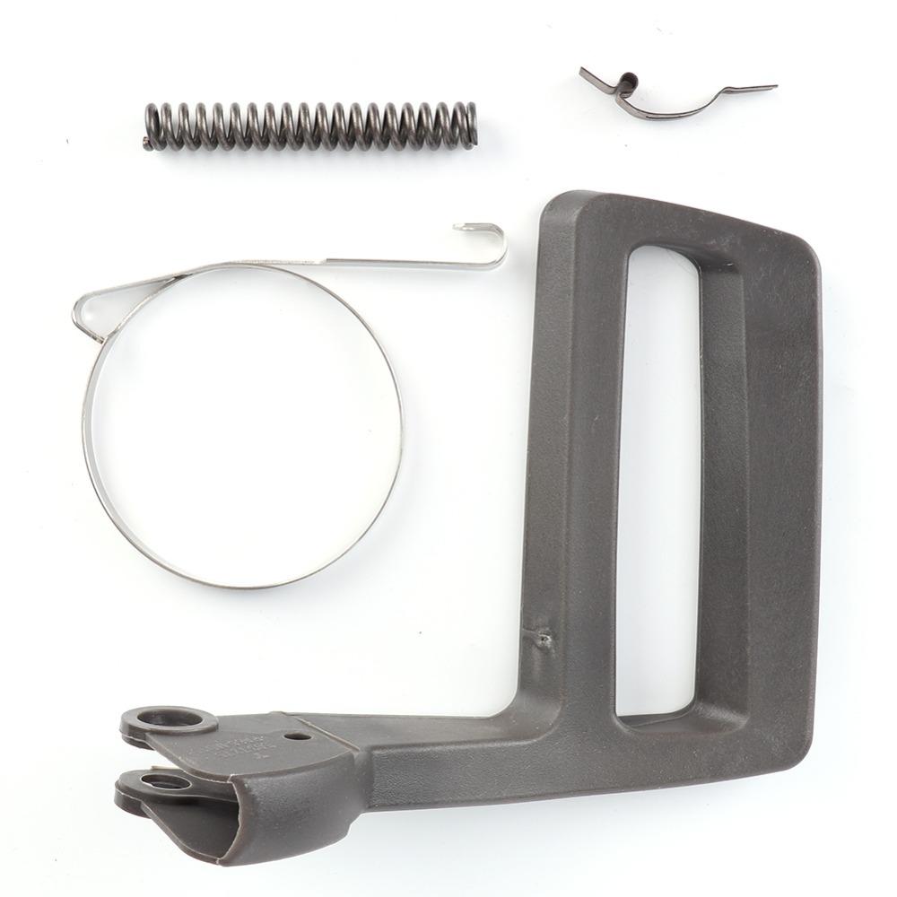 Grey Chainsaw Chain Brake Handle Plastic Compact Brake Band Kit Easy to Install for HUSQVARNA 61 266 268 272 272XP