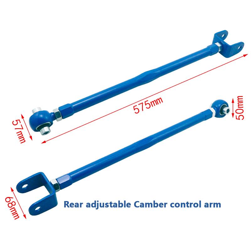 Fahrwerk Ersatz für BMW E36 E46 E85 3er Reihe Hintere untere Sturzregulierungsarme Verstellbares Kit