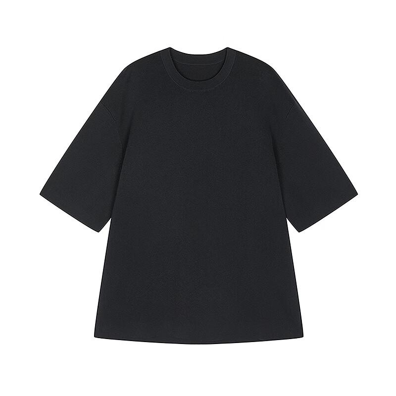 CROQUIS Men's Loose Fit Short Sleeve Knit Top