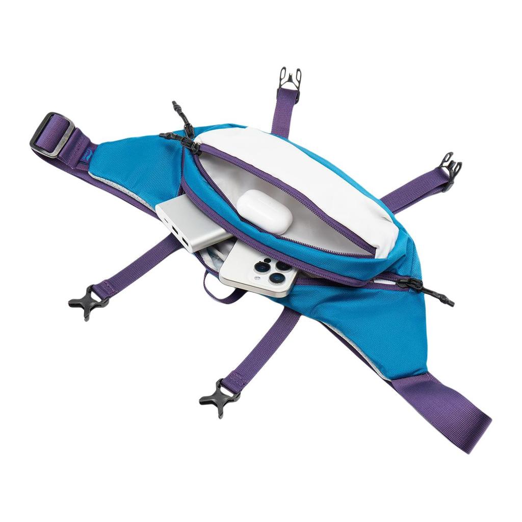 New LiNing Polyamide Fanny Pack Men's Blue & Multicolor ABDV275-2