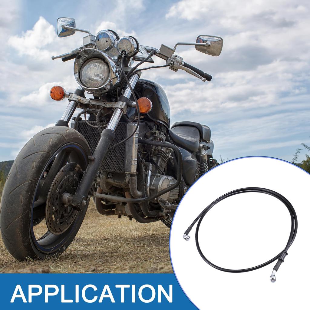 A ABSOPRO Car Brake Hose Oil Line Pipe 150cm AN3