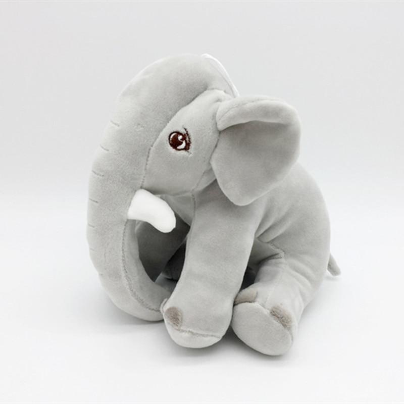Baby Süßer Elefant Plüschtier 20cm Stofftier Fensteranhänger Wurfpuppe Weiche Geschenke für Festivals 20cm gray