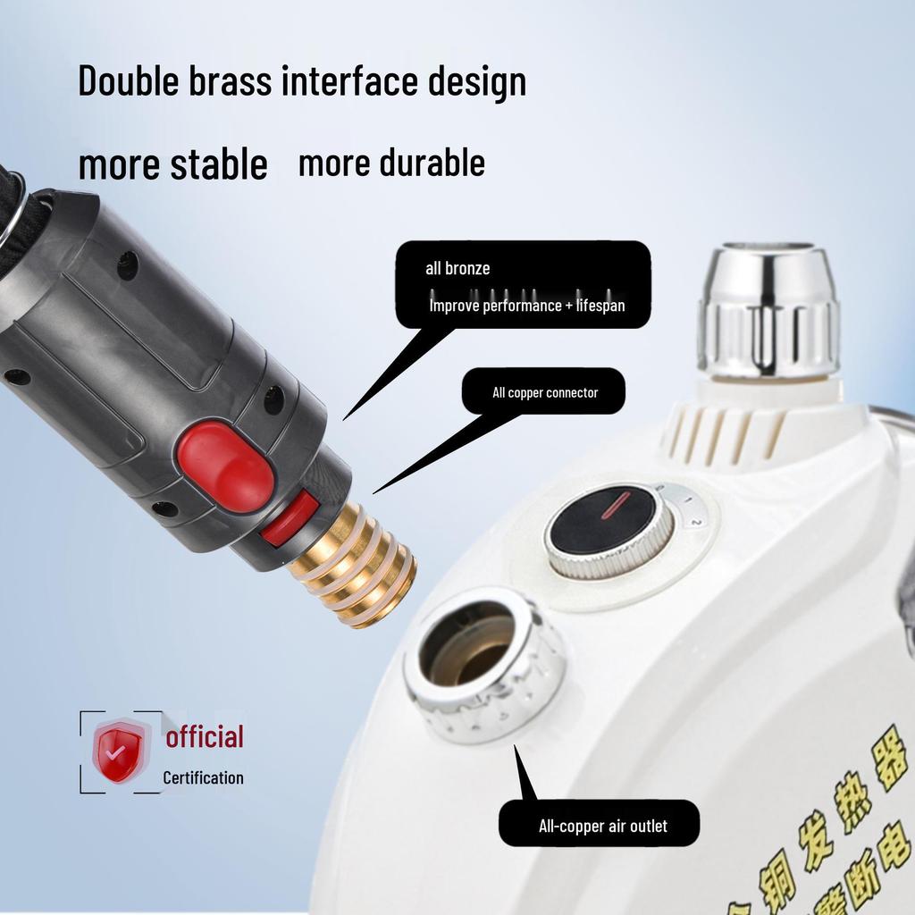 Jiefu Handheld High-Power Vertical Steam Iron for Garments