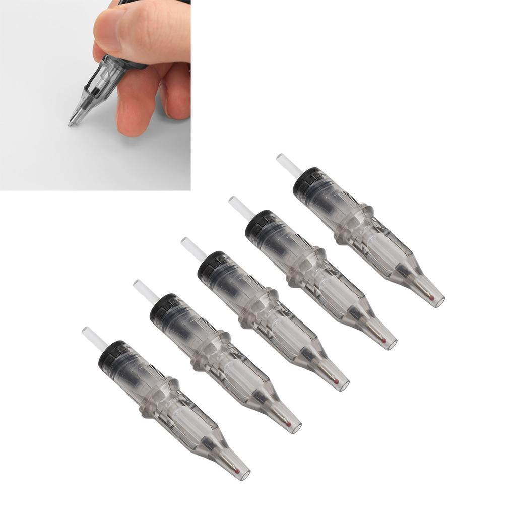 10PCS Tattoo Cartridges  point Pen 250g Pressure Elastic Spring Makeup Tattoo Supplies for Beginners Practice