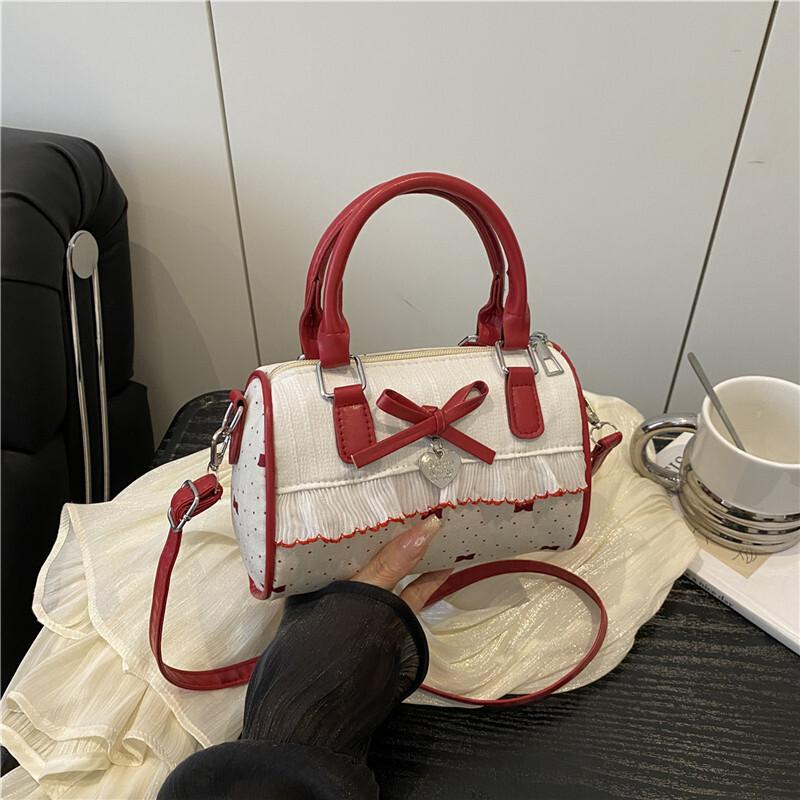 Niche High-End Underarm Bag For Women 2026 Summer New Bowknot Print Fashion Single Shoulder Handbag Gifts For Lady