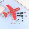 1 Set Flashing Led Pcb Diy Electronic Kit Small Airplane Cd4017 Flow Lamp Welding Practice Electronic Science Assembly Kit