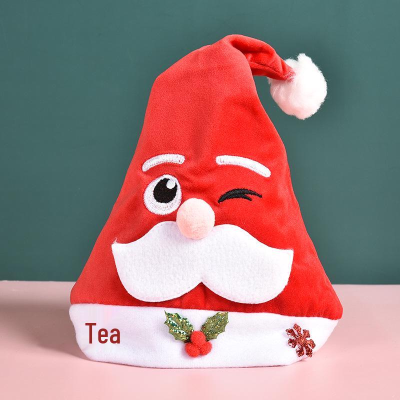 Přístavní Láska Svítící Vánoční čepice Santa Clause pro dospělé a děti