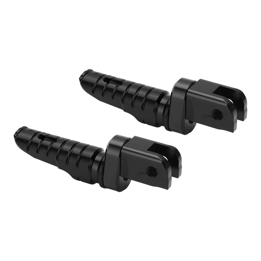 Motorcycle Front Footrests Aluminium Alloy Anti Slip Replacement for MV AGUSTA Brutale 800 RR RR SCS ROSSOBlack