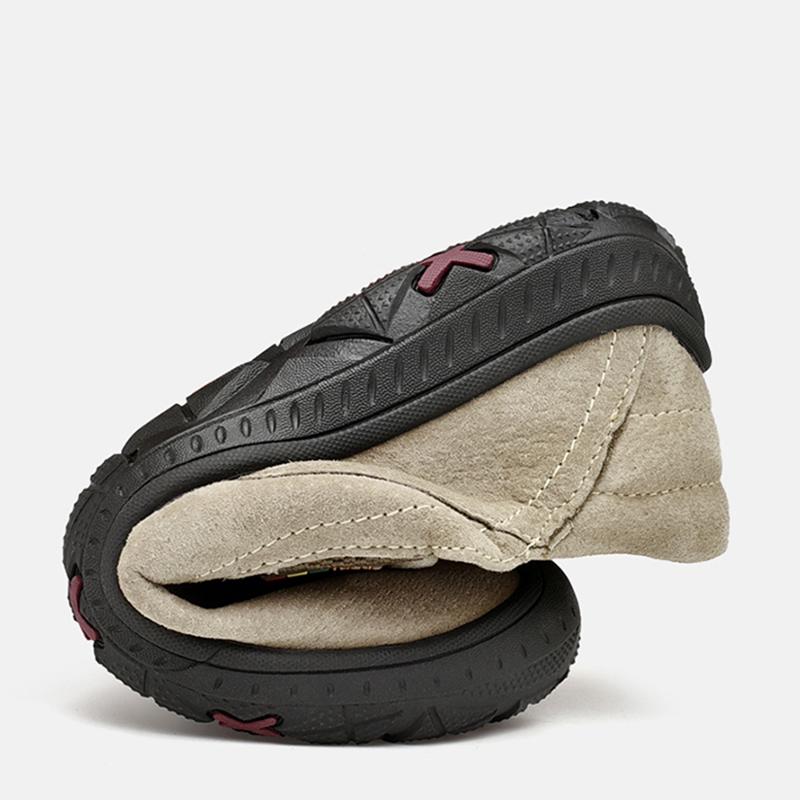 Handmade Leather Mens Shoes Casual Luxury Brand Men Loafers 38-48 Fashion Soft Breathable Driving Shoes Male Slip on Moccasins