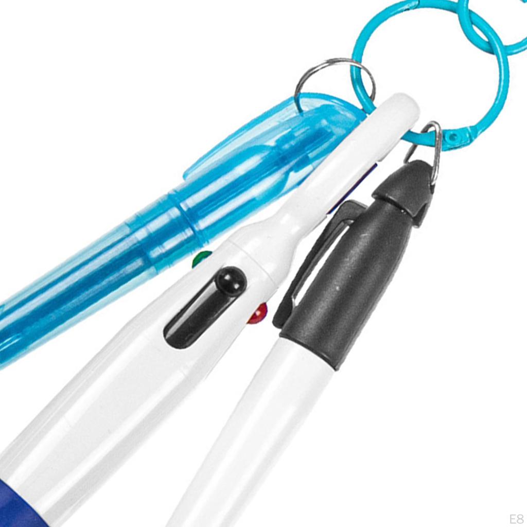 Kugelschreiber mit Karabinerhaken, Tragbarer Mehrzweck-Ausziehstift, Geschenk zum Tag der Krankenschwestern,